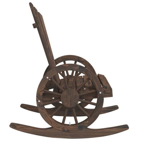 3-cz. zestaw mebli ogrodowych, lite drewno jodłowe