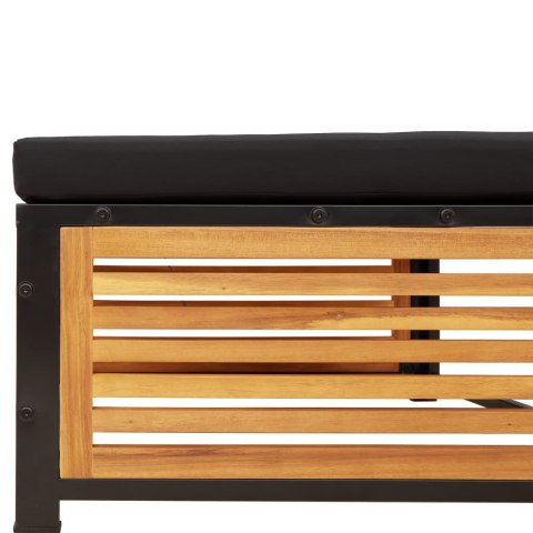 6-cz. zestaw wypoczynkowy do ogrodu, z poduszkami, akacjowy