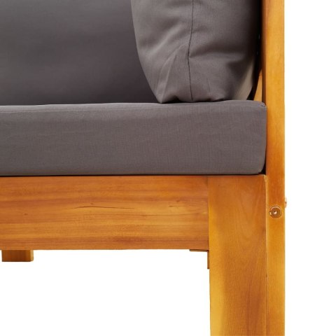 8-cz. zestaw wypoczynkowy do ogrodu, z poduszkami, akacjowy