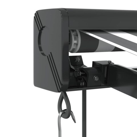 Zwijana markiza, antracytowo-biała, 3,5x2,5 m