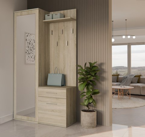 Garderoba DUO DĄB SONOMA