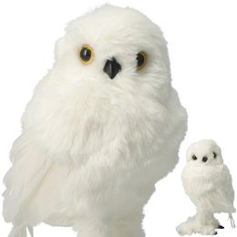 SOWA DEKORACYJNA STOJĄCA 24CM BIAŁA