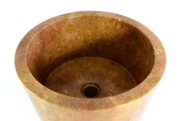 Umywalka z marmuru na postumencie Vincenza