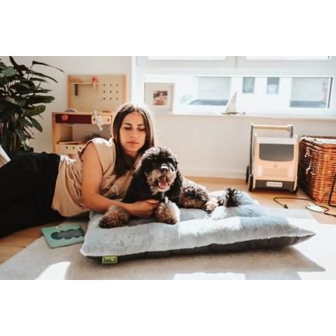 Legowisko dla psa Hunter Rockford Szary 100 x 70 cm