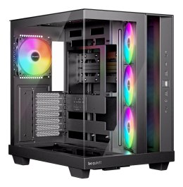 CASE MIDITOWER ATX W/O PSU BLK/LIGHTBASE 500LX BGW85 BE QUIET