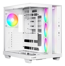 CASE MIDITOWER ATX W/O PSU WHT/LIGHTBASE 500LX BGW86 BE QUIET