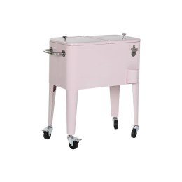 Przenośna Lodówka Home ESPRIT Różowy Stal polipropylen 74 x 43 x 80 cm