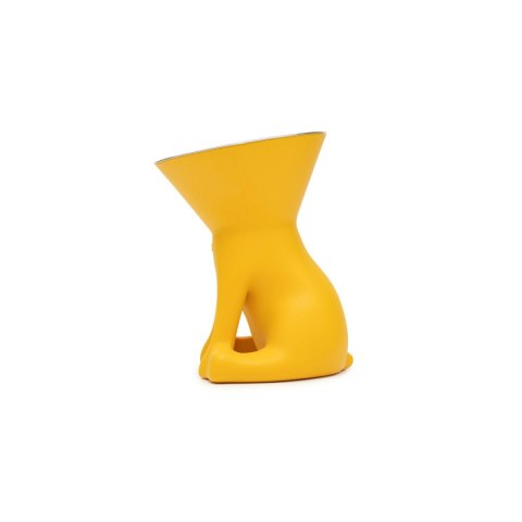 Karmnik dla psów United Pets Elisabeth Yellow Stal nierdzewna Polietylen 1 L