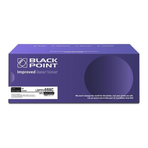 Toner Black Point do HP (CF259X) Black 10500 str. z chipem
