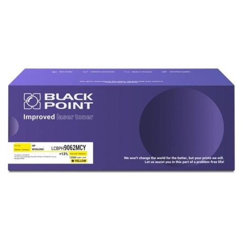 Toner Black Point do HP (W9062MCY) Yellow 12500 str. z chipem
