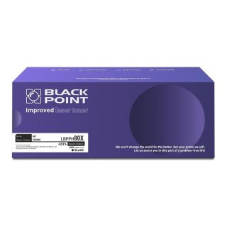 Toner Black Point do Hp (CF280X) Black 8500 str. z chipem
