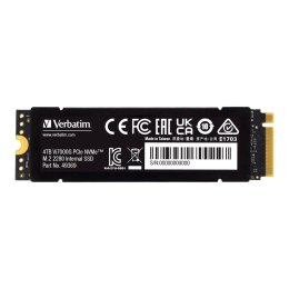 Dysk SSD Verbatim Vi7000G 4TB M.2 2280 PCIe Gen4 NVME (7000/6400 MB/s)