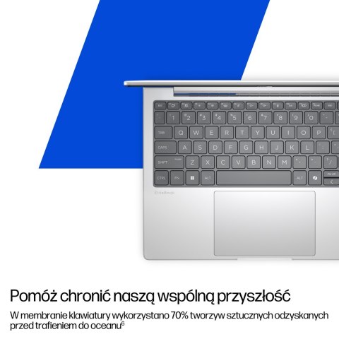 HP EliteBook 8 G1i Ultra 7 255U 16.0"WUXGA IPS 400nits Eye Ease AG 24GB DDR5 5600 SSD512 Arc Cam 5Mpx 62Wh W11Pro Glacier silver