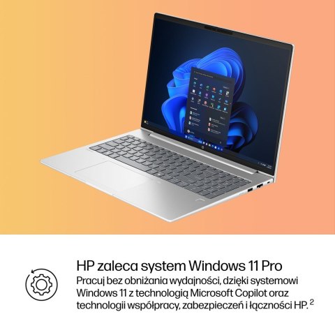 HP ProBook 4 G1i Ultra 5 225H 16.0"WUXGA IPS 300nits AG 24GB DDR5 5600 SSD512 Arc Cam1080p 56Wh W11Pro Pike silver aluminium 3Y 