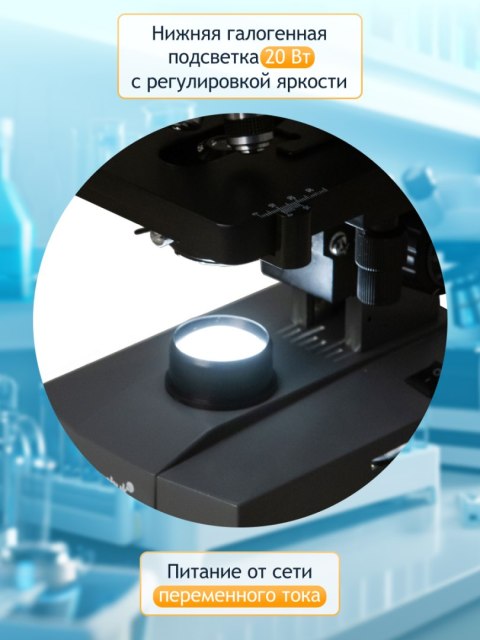 Monokularowy mikroskop biologiczny Levenhuk 320 BASE