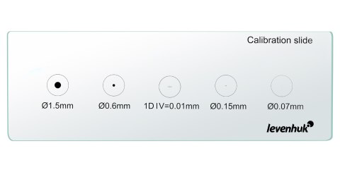 Preparat kalibracyjny X/Y Levenhuk MED