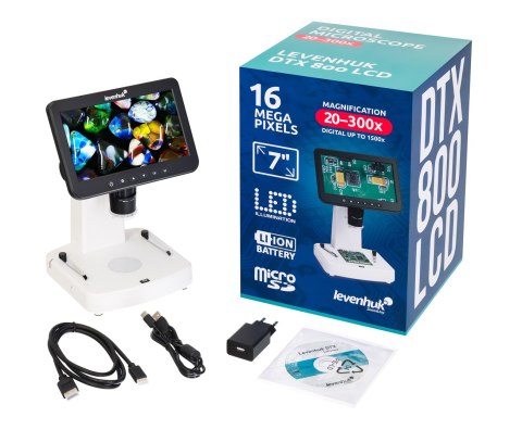 Mikroskop cyfrowy Levenhuk DTX 800 LCD