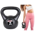 HANTLA KOMPOZYTOWA KETTLEBELL 6KG ODWAŻNIK ENERO FIT