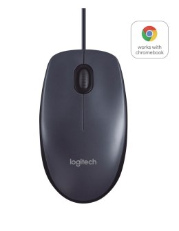 MOUSE USB OPTICAL B100/BLACK OEM 910-003357 LOGITECH