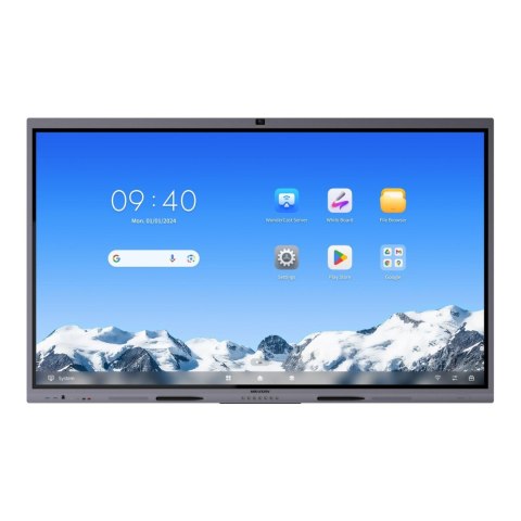 Monitor interaktywny HIKVISION DS-D5C65RB/B2L 65" 4K (Android 14, EDLA) z kamerą