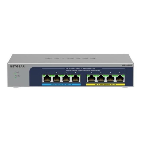Switch zarządzalny Netgear MS108UP-100EUS 8x2,5GbE PoE 230W