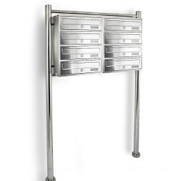 Pocztowa skrzynka na listy Lokatorska 8 wrzutów 2x4