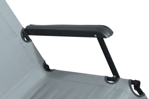 CATTARA Leżak COMFORT szary, 155 x 61 cm