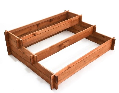 Drewniana ekskluzywna doniczka - Kaskadowe OGRÓD