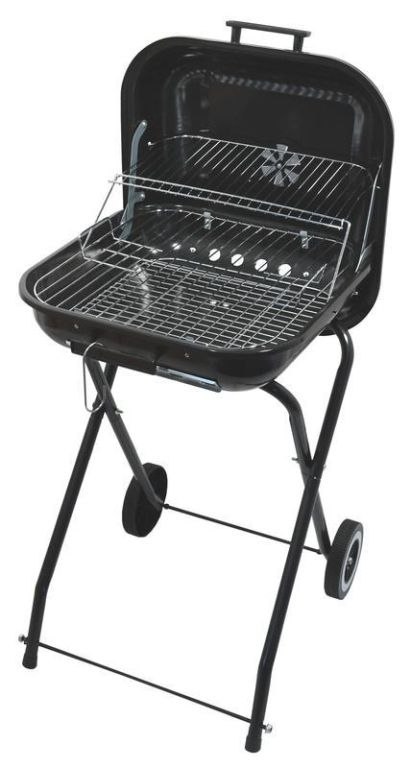 Grill węglowy prostokątny TRAPANI 46cm