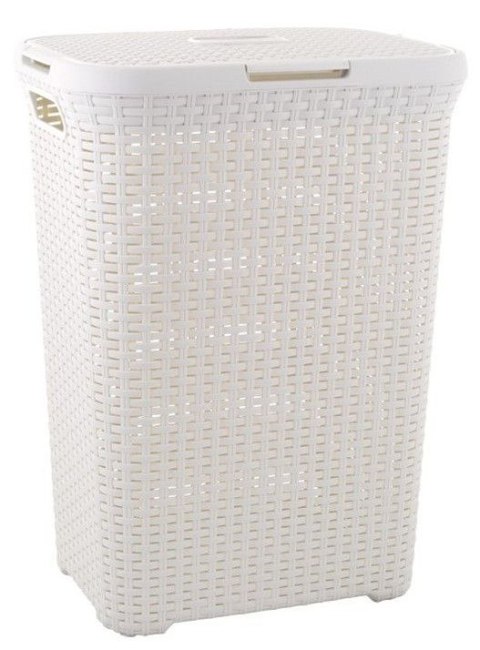 Kosz na bieliznę STYLE RATTAN 60 l krem ​​CURVER