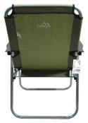 Krzesło kempingowe LYON - ciemnozielone