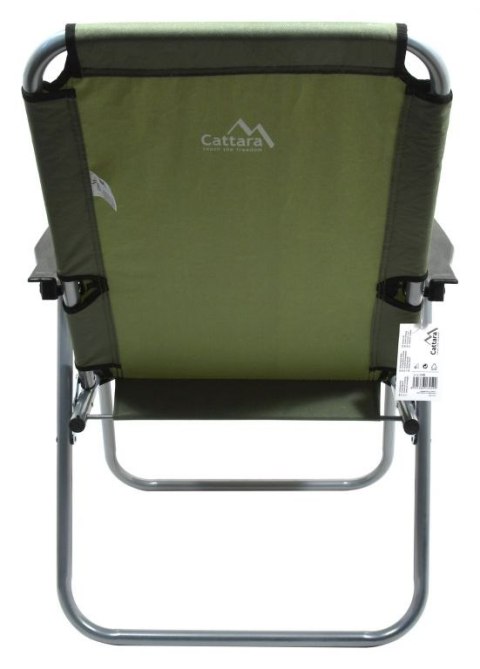 Krzesło kempingowe LYON - ciemnozielone
