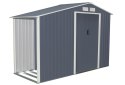Domek ogrodowy LUKE A, 195 x 278 x 127 cm, szary