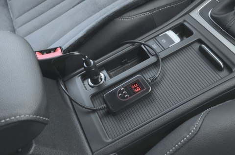 Podgrzewany pokrowiec na siedzenie z termostatem - 12V GRADE