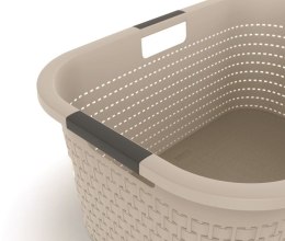 ROTHO Kosz na pranie Clean COUNTRY 40 l, cappuccino