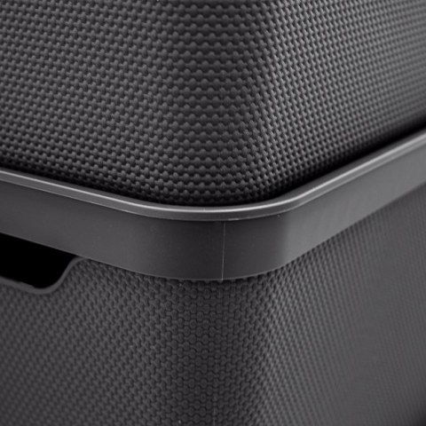 ROTHO Pojemnik do przechowywania JIVE DECO 16 l, antracytowy