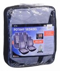 Pokrowce na siedzenia Deluxe Airbag, zestaw 9 szt