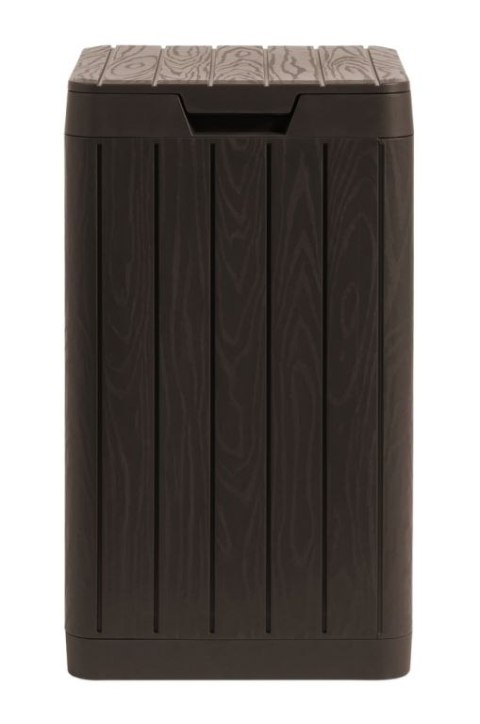 RIO GARDEN Kosz ogrodowy, plastikowy, 80 L, brązowy