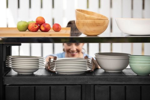 Szafka ogrodowa Unity Chef, grafit, 237 cm