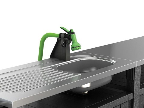 Szafka ogrodowa Unity Chef, grafit, 237 cm