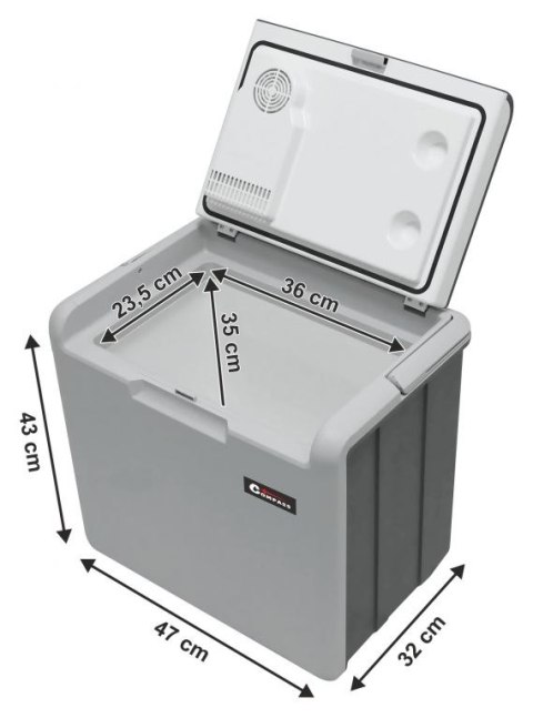 COMPASS Box chłodzący 30 litrów TAMPERE 230/12V