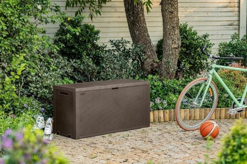 EMILY skrzynia do przechowywania 270 L, brązowa