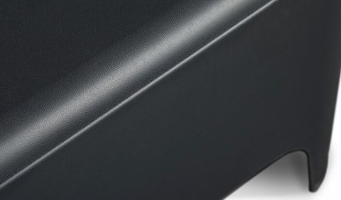 PETRA stół plastikowy + skrzynia, grafitowy