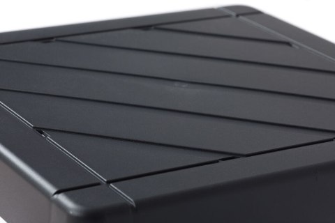 POP stół plastikowy, grafitowy