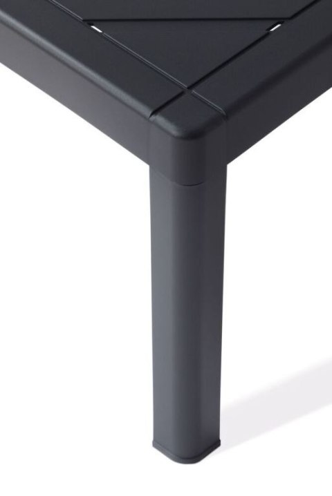 POP stół plastikowy, grafitowy
