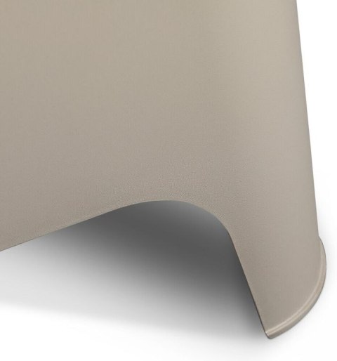 Stół plastikowy PETRA + schowek, szary