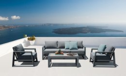 BOSTON Zestaw ogrodowy, szary