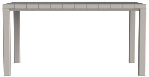 DAVIDE stół plastikowy, szary