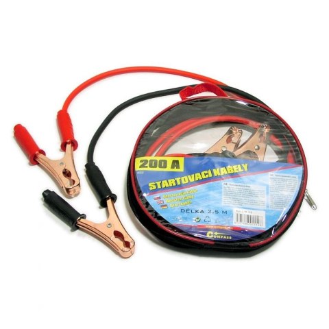 Kable rozruchowe - 200A, 100% miedź
