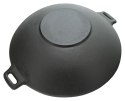 Patelnia do grillowania WOK żeliwna 31 cm